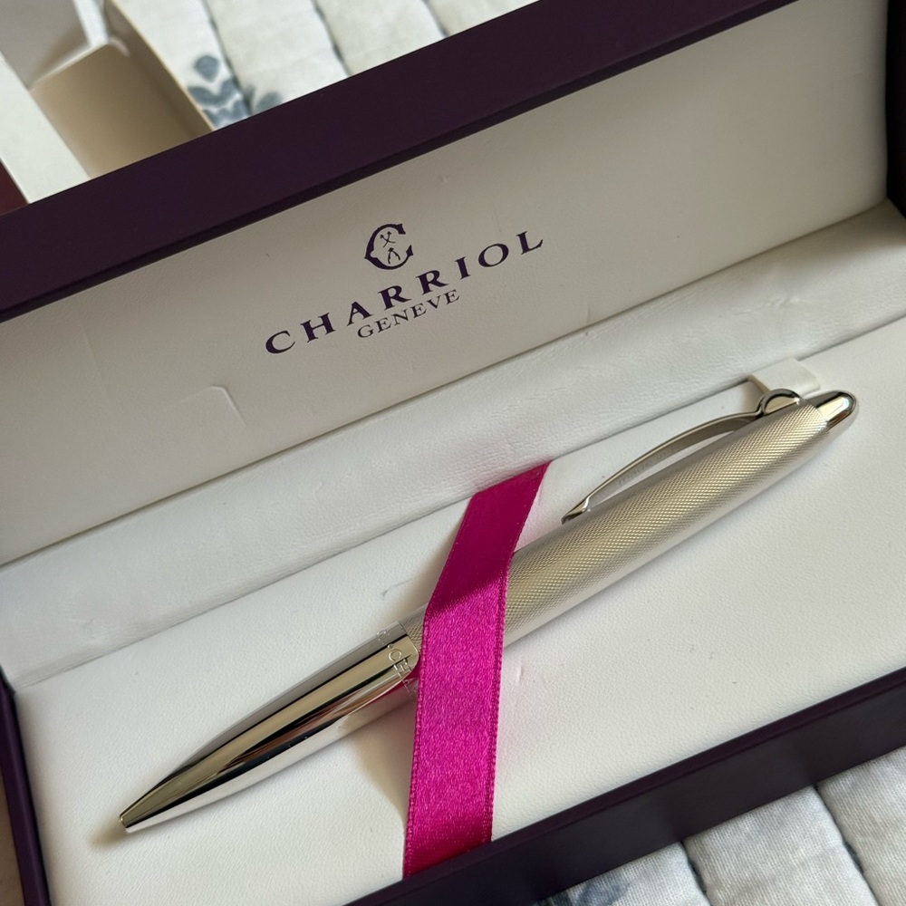 Charriol Silver Luxury Pen